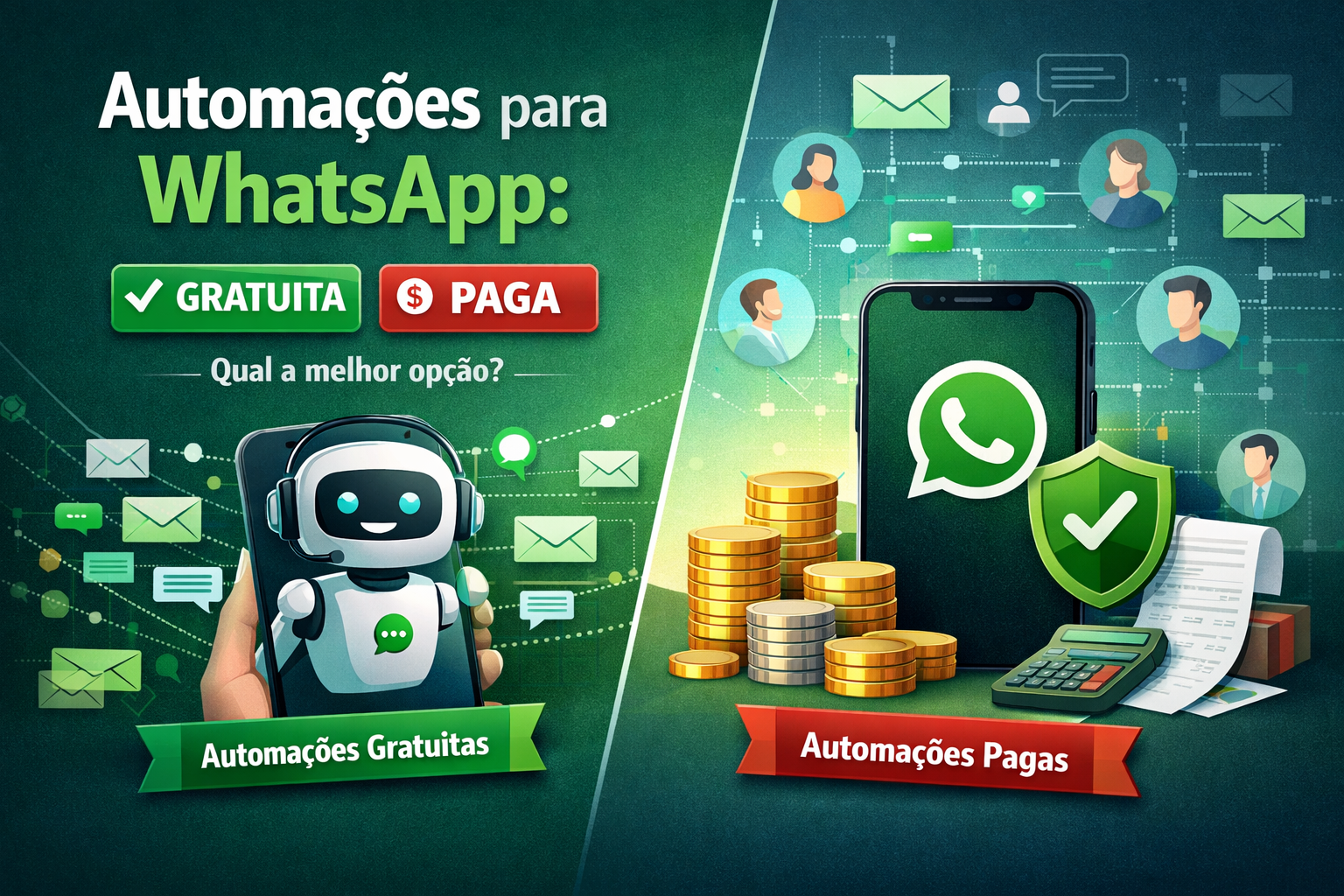 O que é automação para WhatsApp: gratuitas e pagas